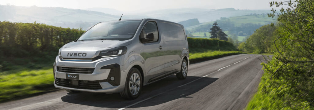 Iveco eJolly maantiellä