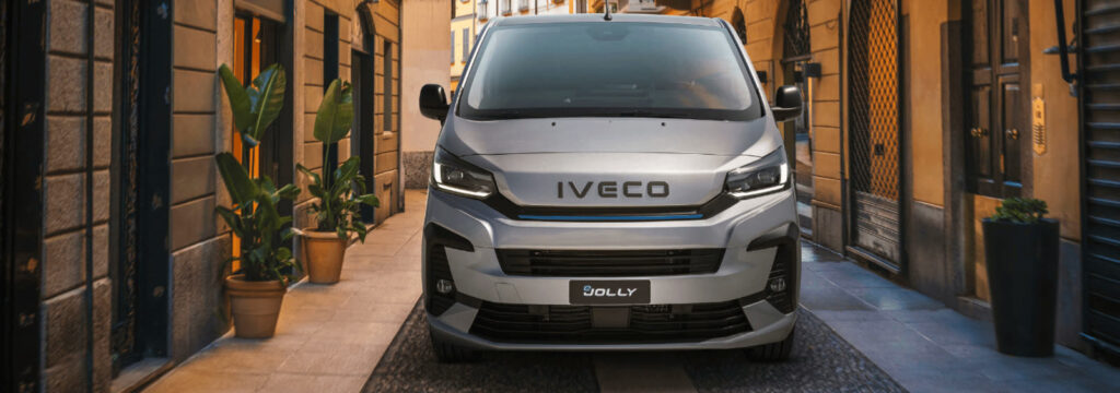 Iveco eJolly kaupungissa