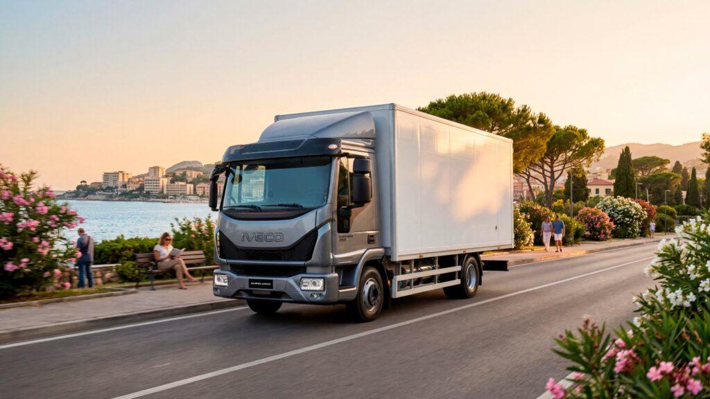 Uusi Iveco Eurocargo kuljetuskorilla
